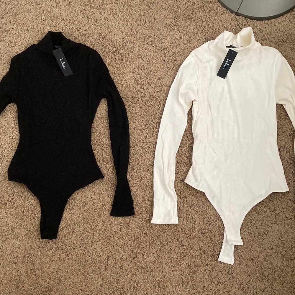 Lulu’s Turtleneck Bodysuits (thong)